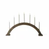 Clearance Scandi Living Sky adventsljusstake båge 41 cm Mörkbetsad