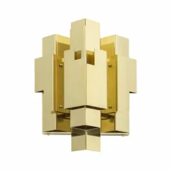 Örsjö Belysning Skyline vägglampa rå mässing