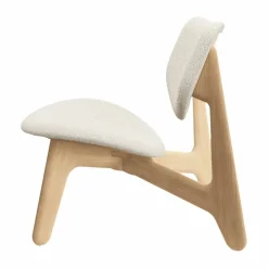 Clearance Tom Dixon Slab loungestol klädd sits Natural brushed oak-Elle 0200 CMHR Natural