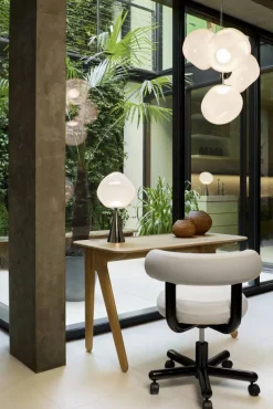 Tom Dixon Slab skrivbord 60x120 cm Ek