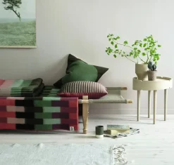Discount Røros Tweed Åsmund bold filt 135x200 cm Pink-green