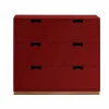 Outlet Asplund Snö A3 byrå Brown red