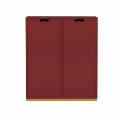 Asplund Snö E skåp Brown red dj. 42 cm