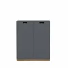 New Asplund Snö E skåp storm grey eksockel täckta dörrar dj.42 cm