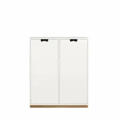 Asplund Snö E skåp white eksockel täckta dörrar dj.42 cm