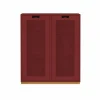 Asplund Snö E vitrinskåp Brown red dj. 30 cm