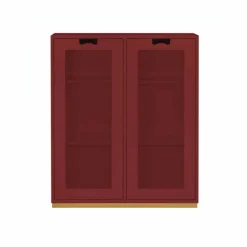Asplund Snö E vitrinskåp Brown red dj. 30 cm