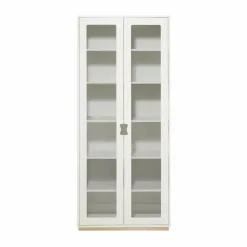 Asplund Snö F högskåp vitrin White-Ek eksockel dj 30 cm