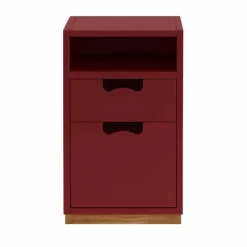 Best Asplund Snö G3 sängbord Brown red