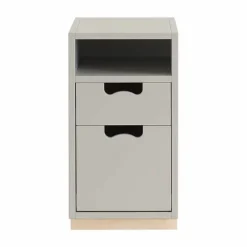 Asplund Snö G3 sängbord 05 light grey eksockel