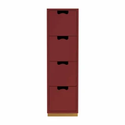 Asplund Snö J4 byrå Brown red