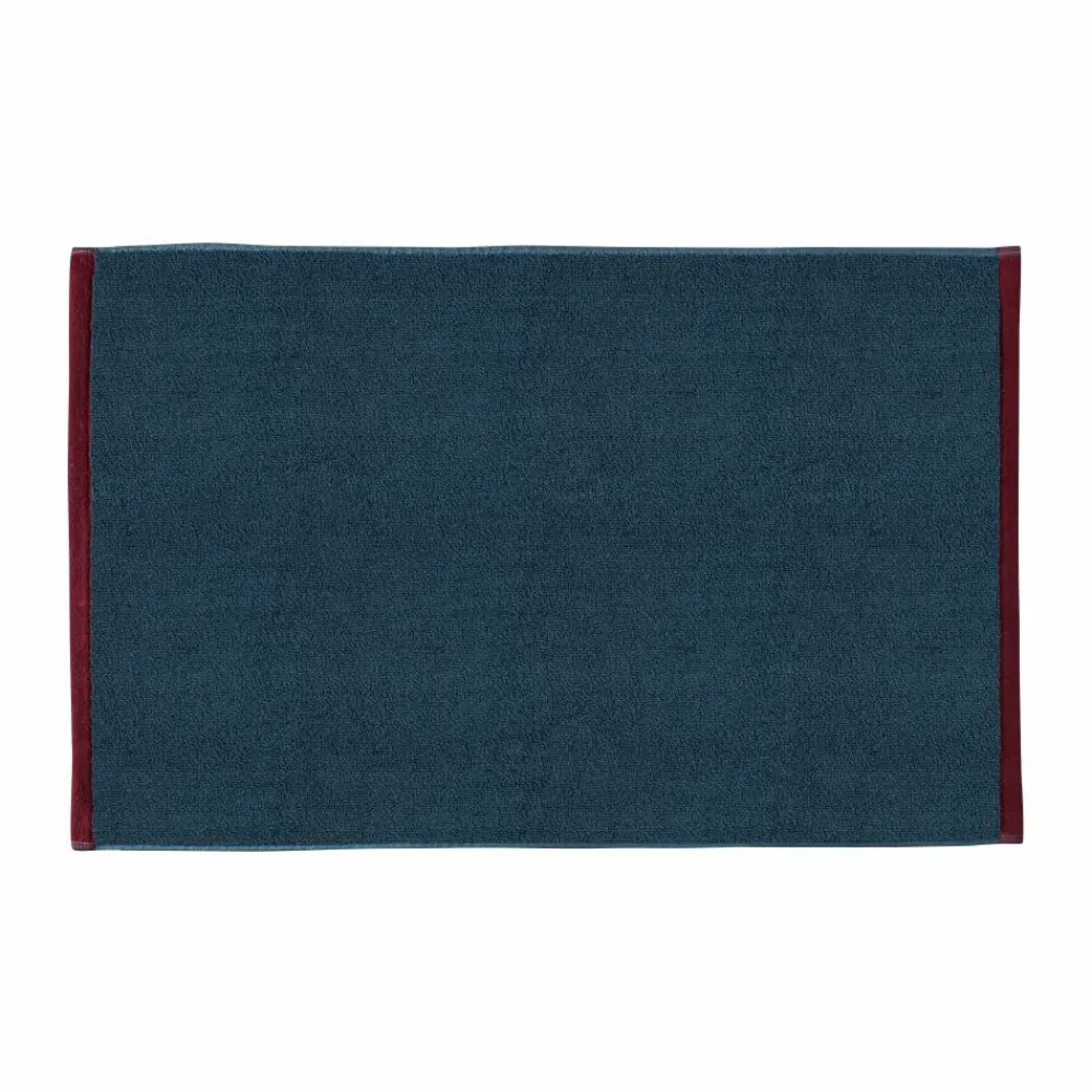 Mette Ditmer Soft badrumsmatta 50x80 cm Midnight blue-light grey