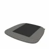 Clearance Vitra Soft Seats type A stolsdyna antislip tyg hopsak 23 nero/ivory