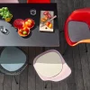 Vitra Soft Seats type B dyna tyg hopsak 23 nero/ivory antislip baksida