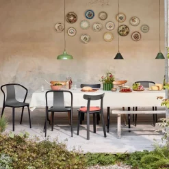 Sale Vitra Soft Seats Type C dyna tyg cosy 2 01 pebble grey antislip baksida