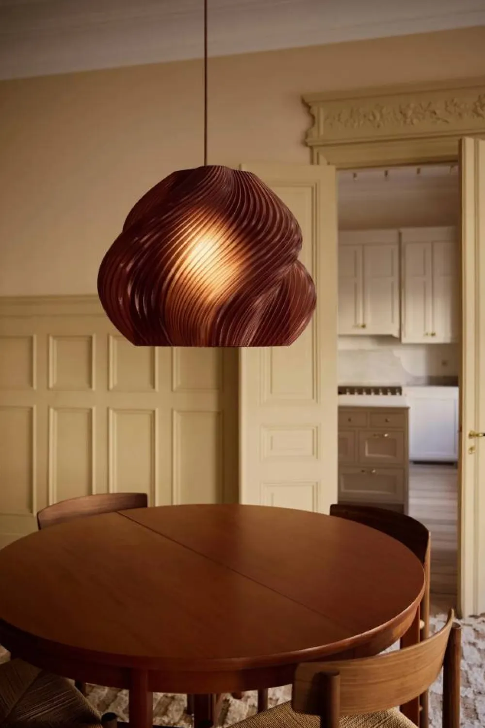 Discount Crème Atelier Soft Serve pendel Cherry-chrome Mega 60 cm