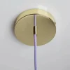 Barn Crème Atelier Soft Serve pendel Lavender sorbet-brass 01 20 cm