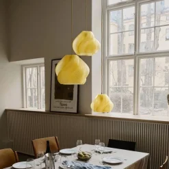 Barn Crème Atelier Soft Serve pendel Limoncello sorbet-brass 01 20 cm