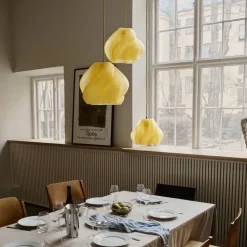 Barn Crème Atelier Soft Serve pendel Limoncello sorbet-chrome 02 25 cm