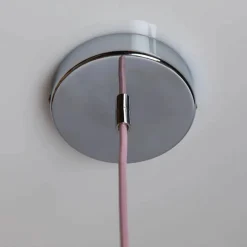 Best Crème Atelier Soft Serve pendel Rose sorbet-chrome 01 20 cm