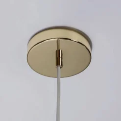 Barn Crème Atelier Soft Serve pendel White-brass 02 25 cm