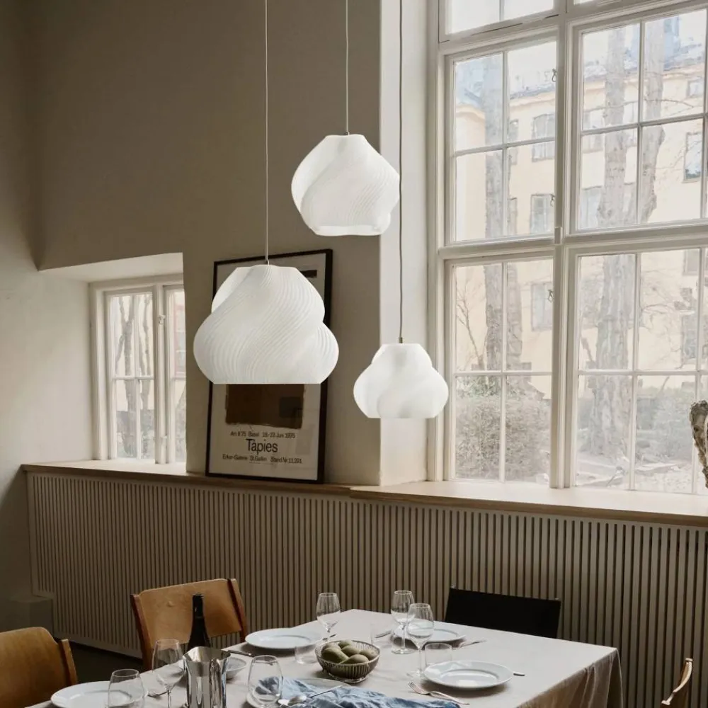 Barn Crème Atelier Soft Serve pendel White-brass 01 20 cm