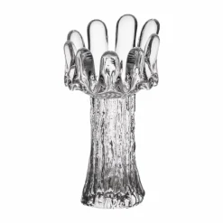 Kosta Boda Solros ljuslykta 18 cm Klar