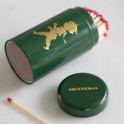 Best Solstickan Design Solstickan tändsticksrör 100-pack Grön-guld