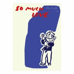 Paper Collective So Much Love Chicken poster 30x40 cm