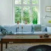 New Klippan Yllefabrik Sorbet ullpläd 130x200 cm Silky blue