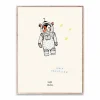 Barn Paper Collective Space Traveller poster 30x40 cm