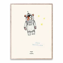Barn Paper Collective Space Traveller poster 30x40 cm