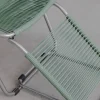 New Fiam Spaghetti solstol med fotstöd Sage green