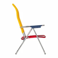 Clearance Fiam Spaghetti solstol utan fotstöd Multi-aluminium-yellow