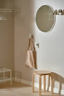 Scandi Living Sphere spegel Ø60 cm White