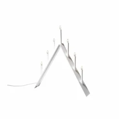 Online SMD Design Spica 7 adventsljusstake vit led
