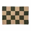 Classic Collection Square dörrmatta Green-natur 60x90 cm