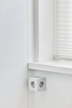 New Avolt Square 1 grenuttag USB-C 30W 1 8 m White Martinelli Luce edition