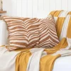 Hot Classic Collection Square pläd 130x170 cm Gul