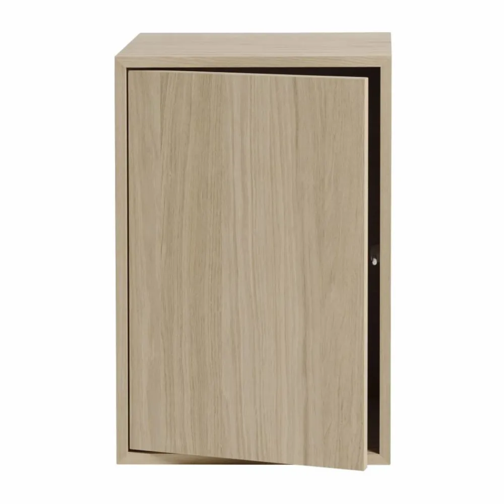 Sale Muuto Stacked förvaringssystem med dörr large Ek