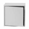 Discount Muuto Stacked förvaringssystem med dörr medium Light grey