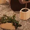 New Ferm Living Staffa kruka Ivory 35x33x36 cm