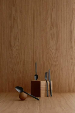 Sale blomus Stella matsked svart 20 cm