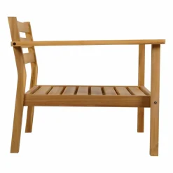 Outlet 1898 Stockaryd loungefåtölj teak/beige