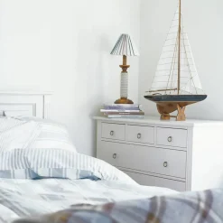 Best Englesson Stockholm byrå whitewash 3 små+3 stora lådor