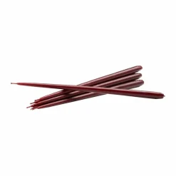 STOFF Nagel antikljus by ester & erik 6-pack Burgundy red