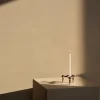 STOFF Nagel ljusstake krom