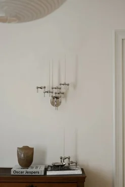 STOFF Nagel ljusstake vägg Chrome