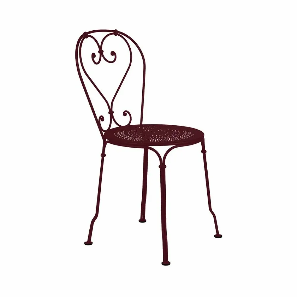 Fermob 1900 stol Black cherry (vinröd) (vinröd)