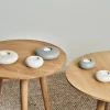 Scandi Living Stone ljuslykta Ø9 cm Beige